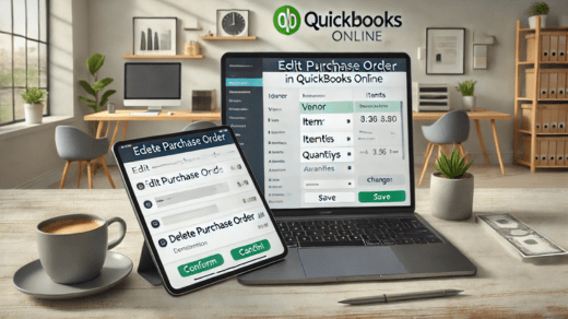 how to edit purchase orders in QuickBooks